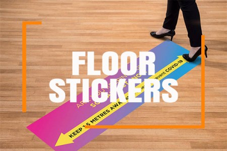 Healthcare Floor Stickers 450x450